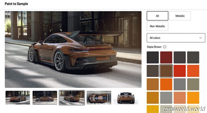 Hay Un Programa De Porsche Aún Más Raro Que La Pintura Para Probar | Carscoops